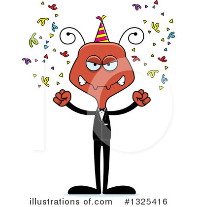 Royalty-Free (RF) Ant Clipart Illustration by Cory Thoman - Stock Sample #1325416