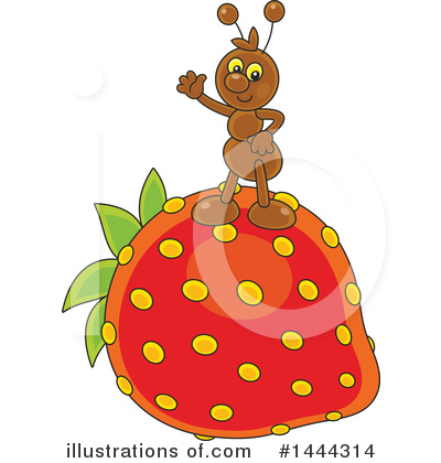 Royalty-Free (RF) Ant Clipart Illustration by Alex Bannykh - Stock Sample #1444314