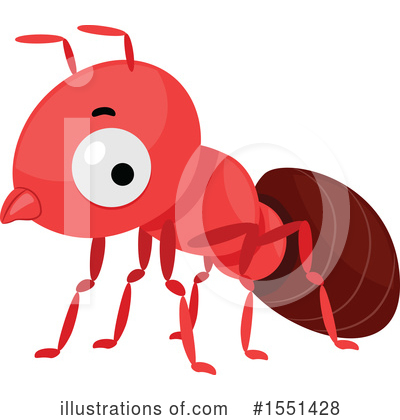 Royalty-Free (RF) Ant Clipart Illustration by BNP Design Studio - Stock Sample #1551428