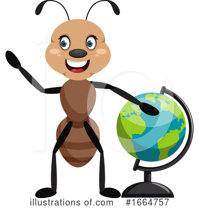 Royalty-Free (RF) Ant Clipart Illustration by Morphart Creations - Stock Sample #1664757