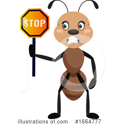 Royalty-Free (RF) Ant Clipart Illustration by Morphart Creations - Stock Sample #1664777