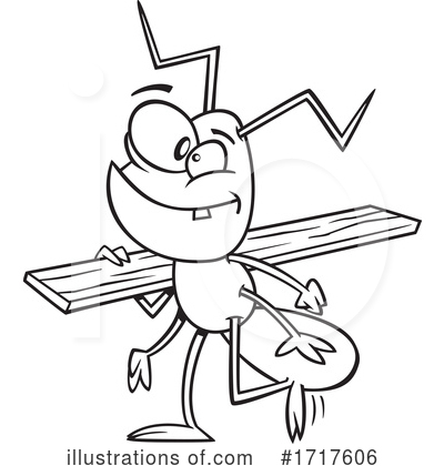 Royalty-Free (RF) Ant Clipart Illustration by toonaday - Stock Sample #1717606