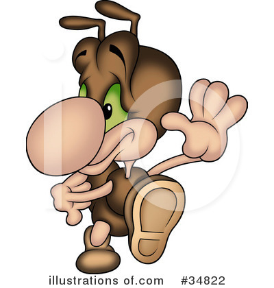 Royalty-Free (RF) Ant Clipart Illustration by dero - Stock Sample #34822