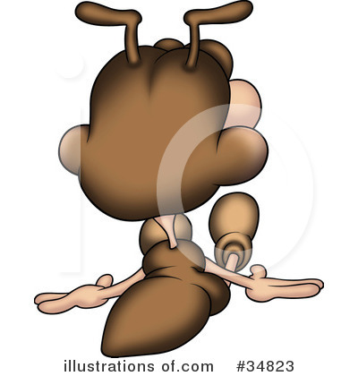 Royalty-Free (RF) Ant Clipart Illustration by dero - Stock Sample #34823