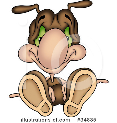 Royalty-Free (RF) Ant Clipart Illustration by dero - Stock Sample #34835