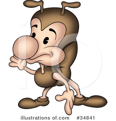 Ant Character Clipart #34841 by dero