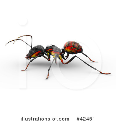 Ants Clipart #42451 by Leo Blanchette