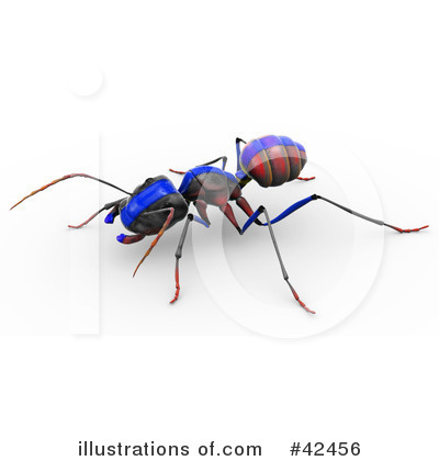 Ants Clipart #42456 by Leo Blanchette