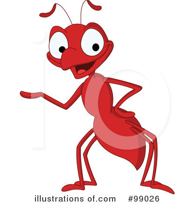 Royalty-Free (RF) Ant Clipart Illustration by yayayoyo - Stock Sample #99026