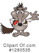Anteater Clipart #1280535 by Dennis Holmes Designs