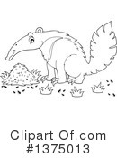 Anteater Clipart #1375013 by visekart