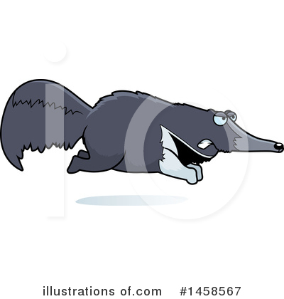 Anteater Clipart #1458567 by Cory Thoman