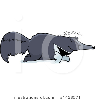 Anteater Clipart #1458571 by Cory Thoman