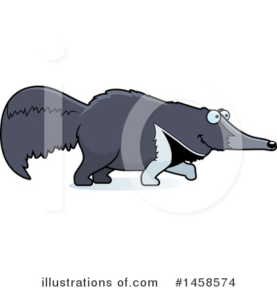 Anteater Clipart #1458574 by Cory Thoman
