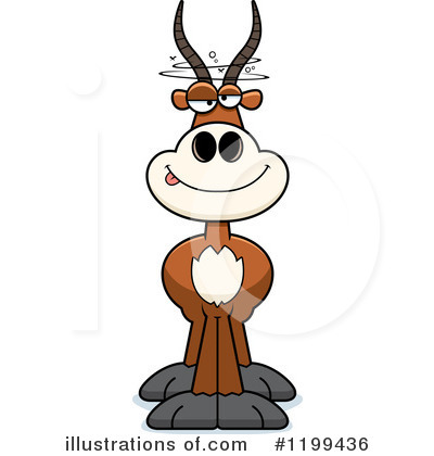 Antelope Clipart #1199436 by Cory Thoman