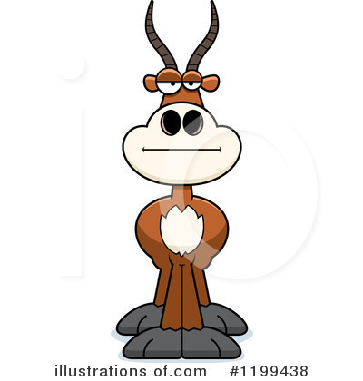 Antelope Clipart #1199438 by Cory Thoman