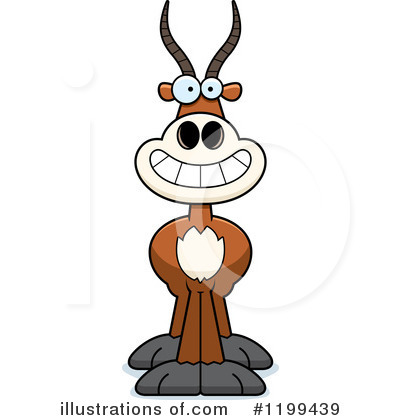 Antelope Clipart #1199439 by Cory Thoman