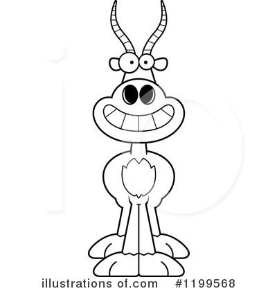 Royalty-Free (RF) Antelope Clipart Illustration by Cory Thoman - Stock Sample #1199568