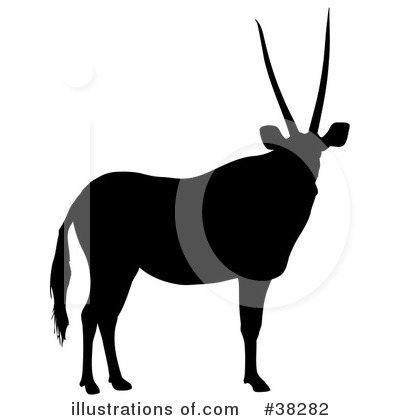Royalty-Free (RF) Antelope Clipart Illustration by dero - Stock Sample #38282
