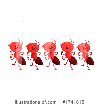Royalty-Free (RF) Ants Clipart Illustration by BNP Design Studio - Stock Sample #1741815