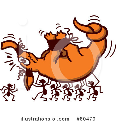 Royalty-Free (RF) Ants Clipart Illustration by Zooco - Stock Sample #80479
