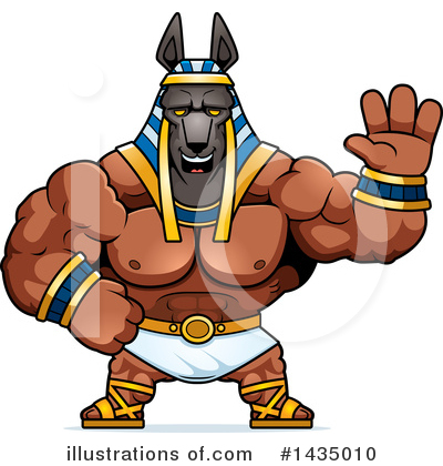 Royalty-Free (RF) Anubis Clipart Illustration by Cory Thoman - Stock Sample #1435010