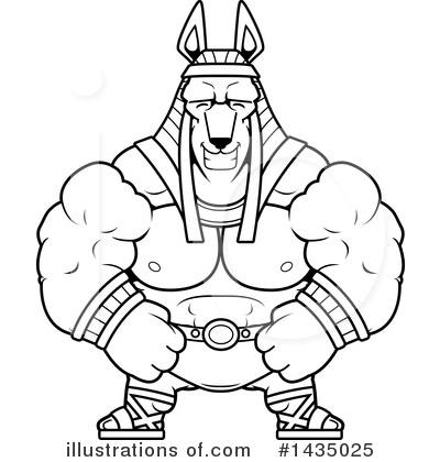 Royalty-Free (RF) Anubis Clipart Illustration by Cory Thoman - Stock Sample #1435025