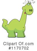 Apatosaurus Clipart #1170702 by Cory Thoman