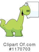Apatosaurus Clipart #1170703 by Cory Thoman