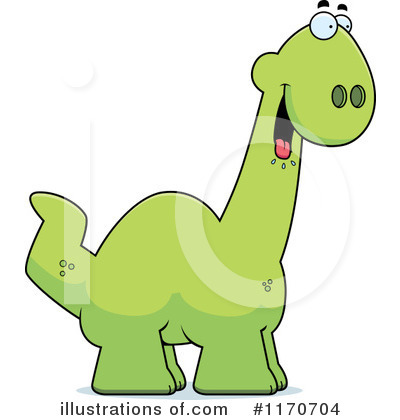 Royalty-Free (RF) Apatosaurus Clipart Illustration by Cory Thoman - Stock Sample #1170704