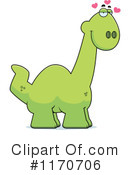 Apatosaurus Clipart #1170706 by Cory Thoman