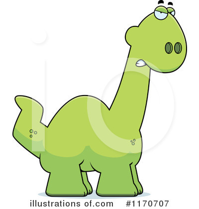 Apatosaurus Clipart #1170707 by Cory Thoman