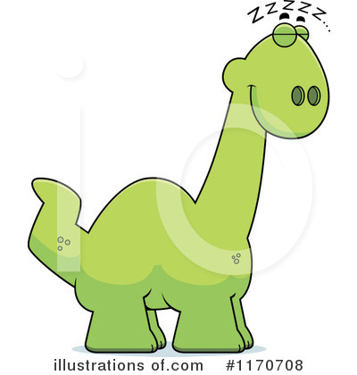 Royalty-Free (RF) Apatosaurus Clipart Illustration by Cory Thoman - Stock Sample #1170708