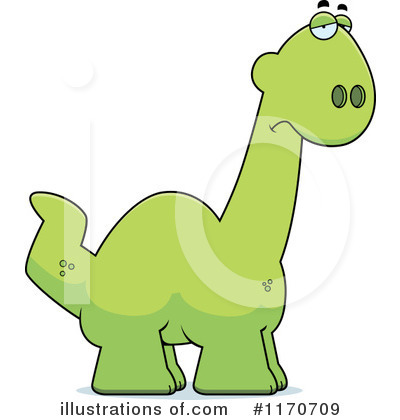 Apatosaurus Clipart #1170709 by Cory Thoman