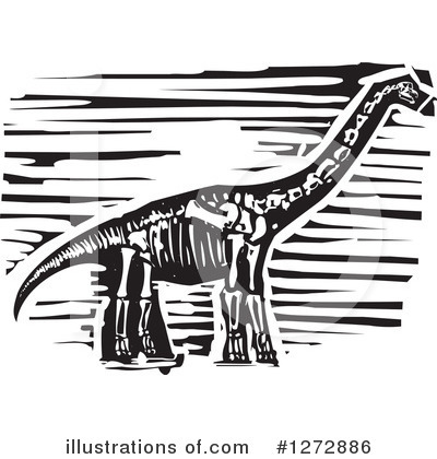 Royalty-Free (RF) Apatosaurus Clipart Illustration by xunantunich - Stock Sample #1272886