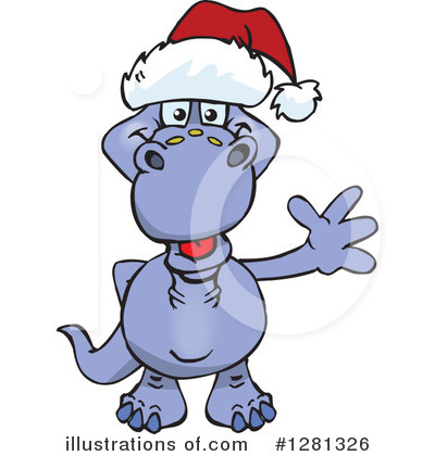 Royalty-Free (RF) Apatosaurus Clipart Illustration by Dennis Holmes Designs - Stock Sample #1281326