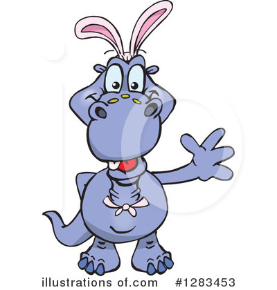 Royalty-Free (RF) Apatosaurus Clipart Illustration by Dennis Holmes Designs - Stock Sample #1283453
