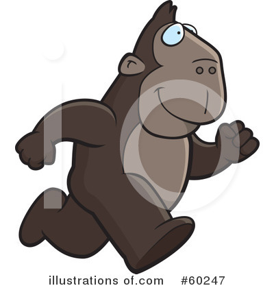 Royalty-Free (RF) Ape Clipart Illustration by Cory Thoman - Stock Sample #60247