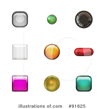 App Buttons Clipart #91625 by Arena Creative