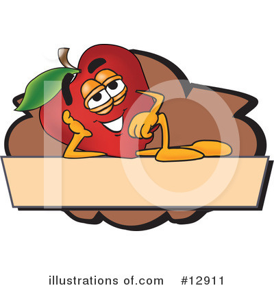 Apple Clipart #12911 by Toons4Biz