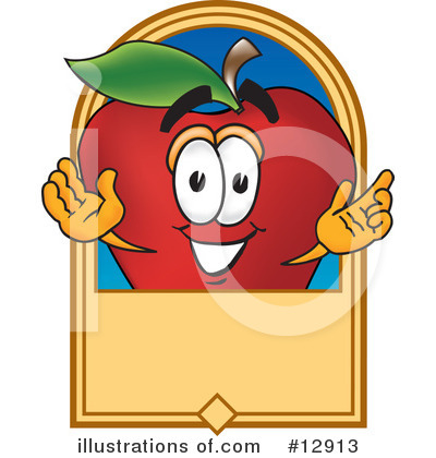 Apple Clipart #12913 by Mascot Junction