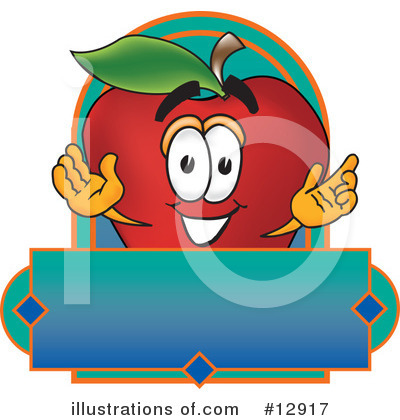 Apple Clipart #12917 by Mascot Junction