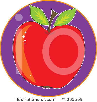 Royalty-Free (RF) Apple Clipart Illustration by Maria Bell - Stock Sample #1065558
