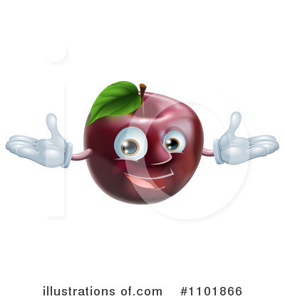 Apples Clipart #1101866 by AtStockIllustration