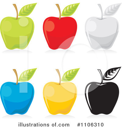 Apple Clipart #1106310 by Any Vector