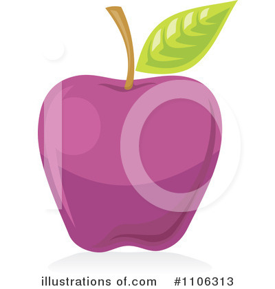 Royalty-Free (RF) Apple Clipart Illustration by Any Vector - Stock Sample #1106313