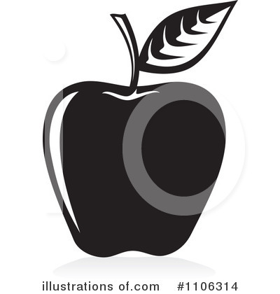Royalty-Free (RF) Apple Clipart Illustration by Any Vector - Stock Sample #1106314