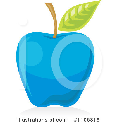 Royalty-Free (RF) Apple Clipart Illustration by Any Vector - Stock Sample #1106316