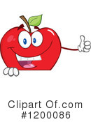 Apple Clipart #1200086 by Hit Toon