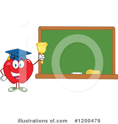 Royalty-Free (RF) Apple Clipart Illustration by Hit Toon - Stock Sample #1200479